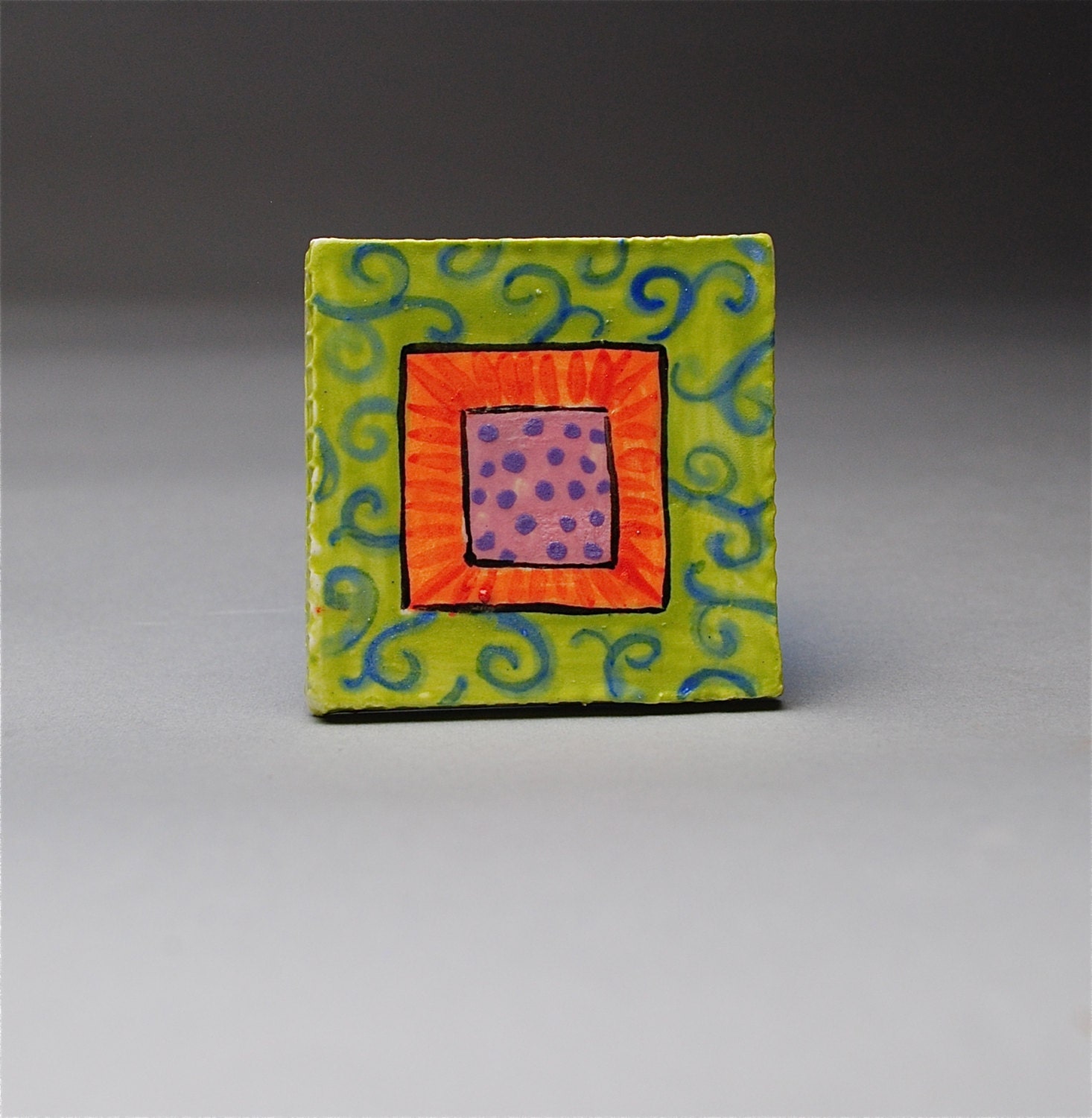 Refrigerator Magnet Square