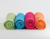Boy or Girl Surprise (4) Pack Muslin Swaddle Blanket - Receiving Blankets - Lightweight Swaddle Wrap - Newborn Photo Prop - Single Blankets