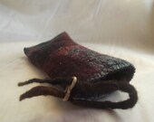 hand felted case for glasses, pen, etc.