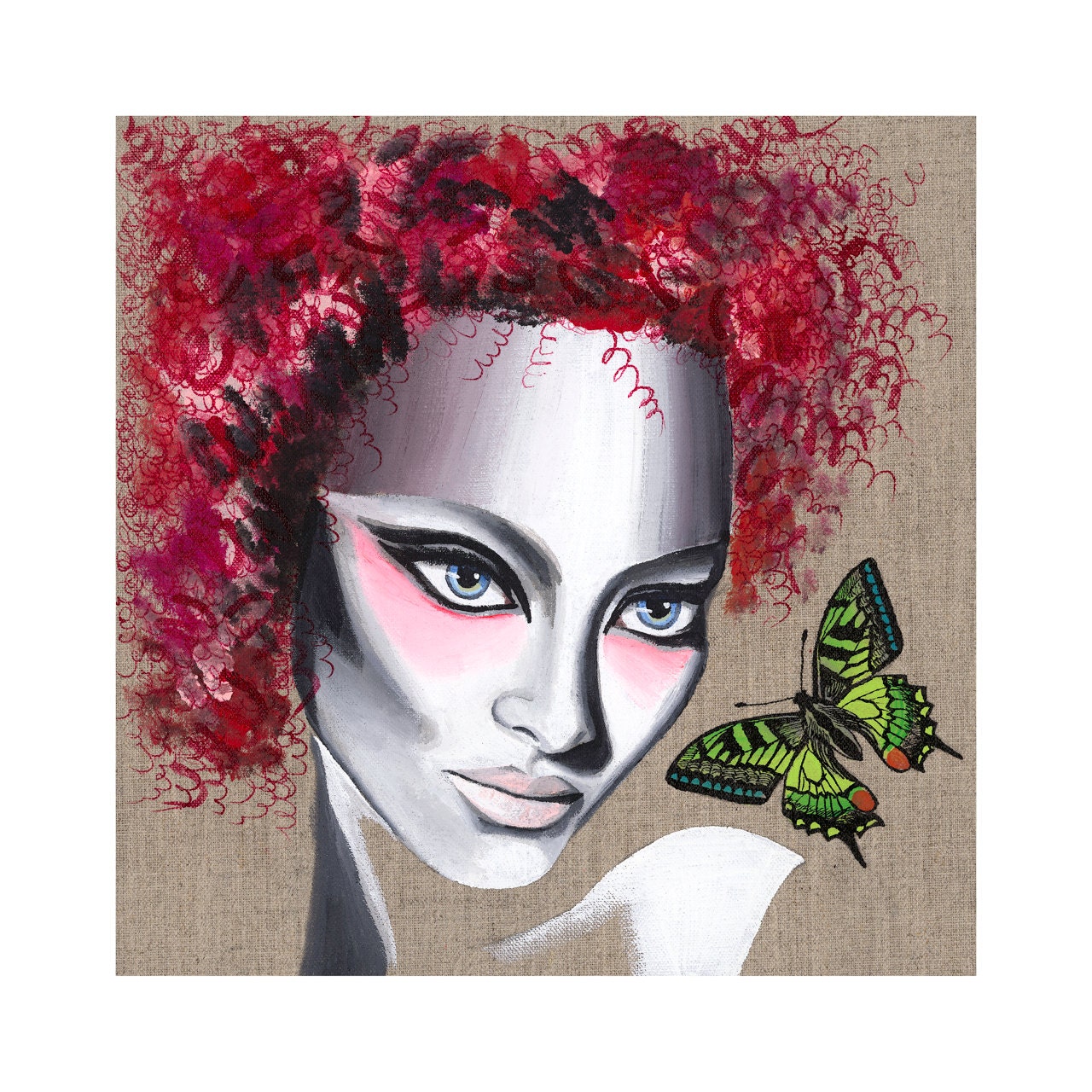 The Transformation of Things: Aisling's Vision canvas giclee art print