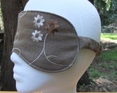 Sleep Mask, Eye Mask, Linen, Cotton, Ready to Ship