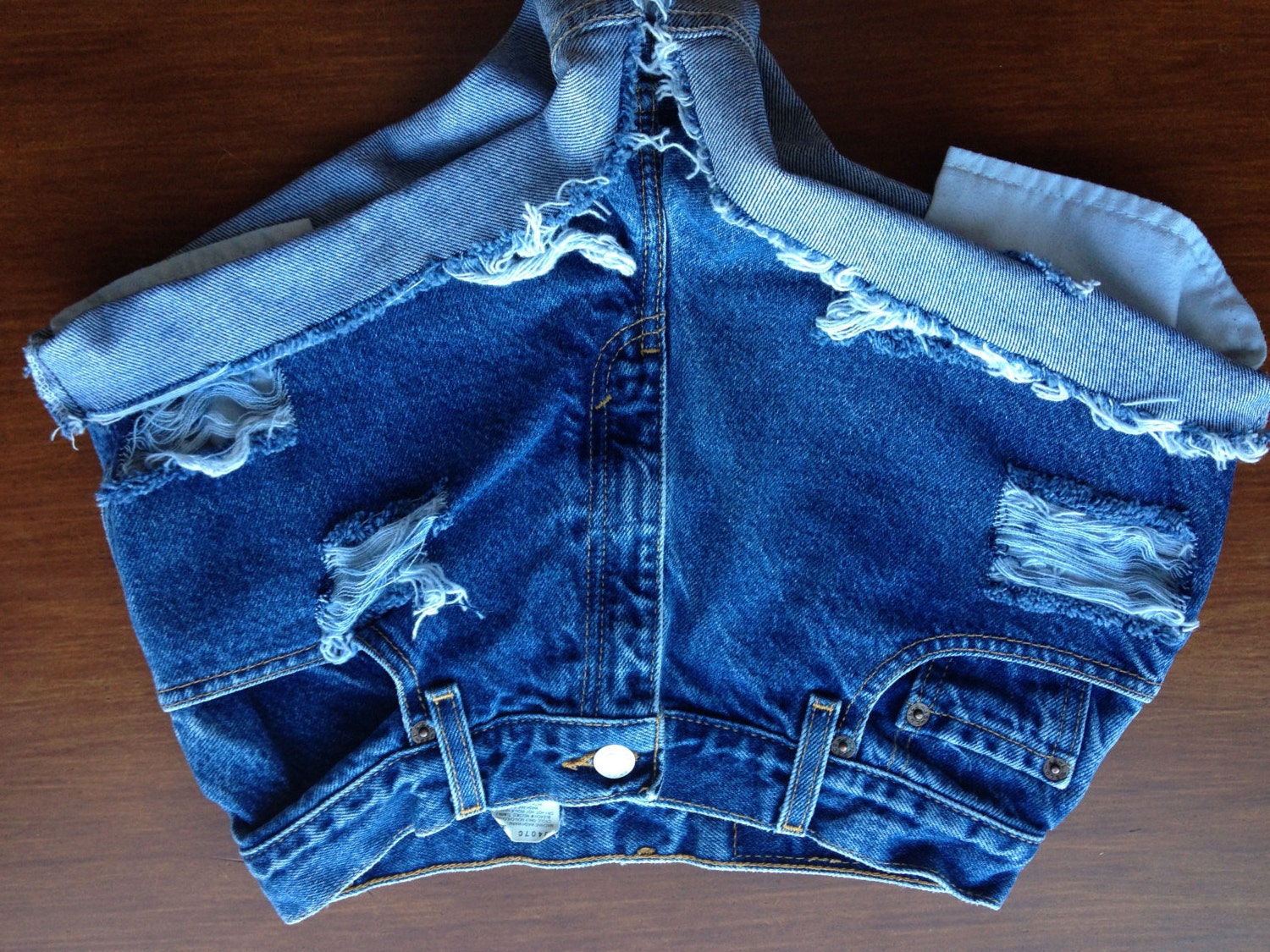 High Waisted Jean Shorts