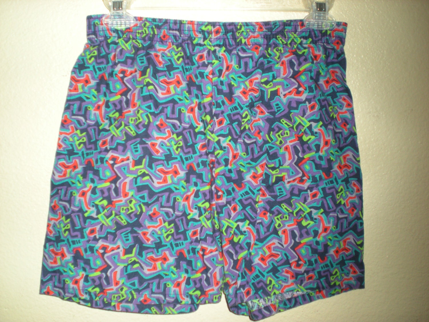 90s pattern shorts
