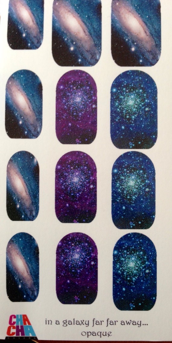Space is the Place GALAXY nail decals