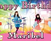 The Fresh Beat Band - Personalized Custom Birthday Banner Party Decoration