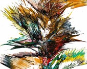 Larger ORIGINAL Abstract Painting - Contemporary Art - 1500.020113 - Phoenix Rising 5 - Abstract Wall Art