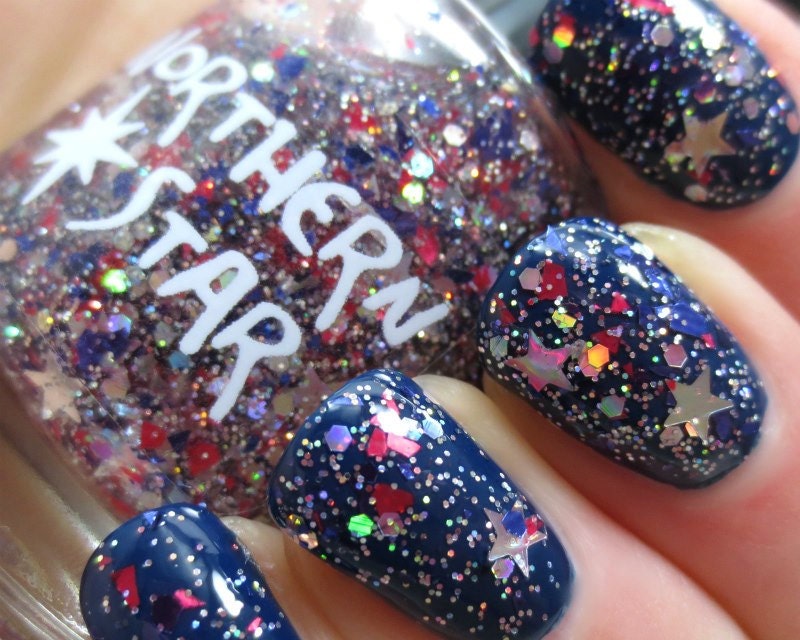 Galactic Memories - 15mL bottle of hand made nail polish by Northern Star Polish