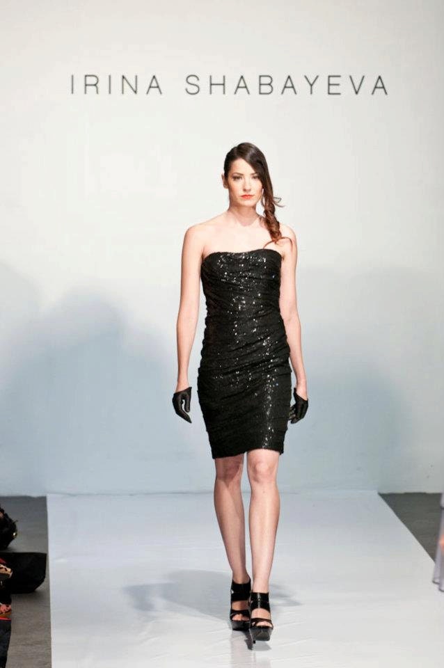 Irina Shabayeva LBD- Little black dress.