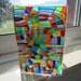 Hand Painted Glass Vase