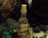 Blue Moon Oil, Prophecy, Divination, Protection, Enhance Magical Power, Wisdom, Love -Wicca-Witchcraft-Folkmagic-Moonmagic