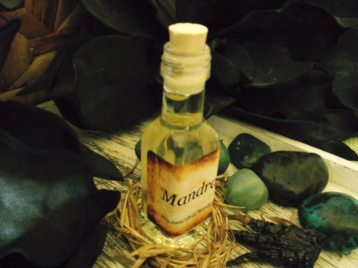 European Mandrake Oil, Protection, Fertility, Spirit Draw, Protection, Manifest Life Purpose, Puppet Magic -Hoodoo-Voodoo-Santeria-Magic