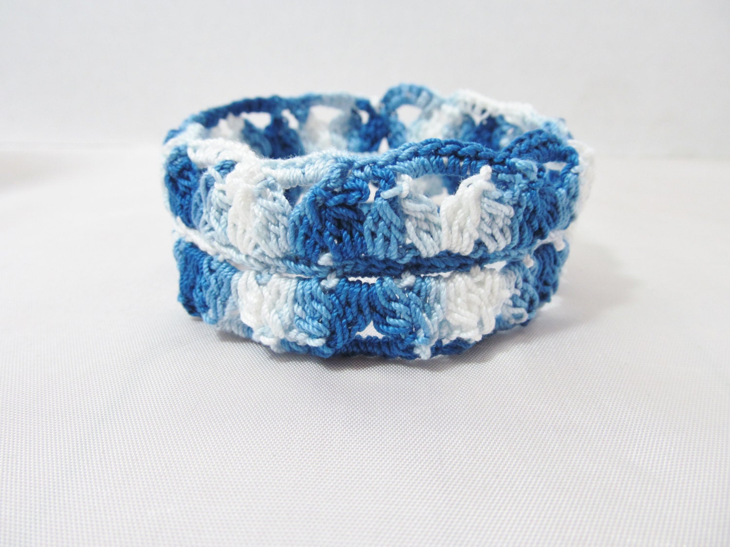 Crochet Bangle Bracelet