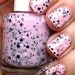 Chubby Bubby (Re-formulated): Custom-Blended Glitter Nail Polish / Lacquer (One regular size bottle 15 ml size)