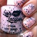 Chubby Bubby (Re-formulated): Custom-Blended Glitter Nail Polish / Lacquer (One regular size bottle 15 ml size)