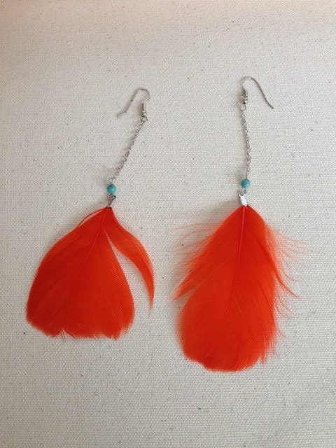 Orange Feather Flow