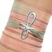Summer Cross Silk Wrap Bracelet Yoga Jewelry Spiritual Bohemian Unique Gift For Her Birthday Under 30 Item V38