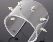 Clear Perspex Cuff Bracelet