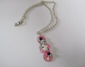 Beautiful button Necklace a WOW statement piece great for any princess