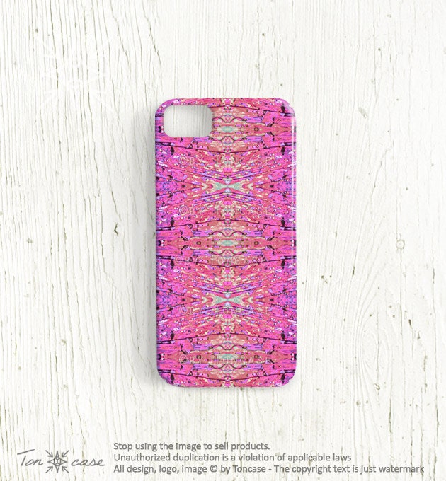 hot pink iPhone 5 case, hipster iPhone 4 case, geometric iphone 4 4s 5 case, electric yellow, neon hot pink, punk iphone case /c157