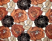Block Velvet Upholstery  Floral  Per Fat Quarter. BV003A