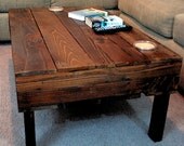 SPRING SPECIAL. The Felicia. Custom coffee table of reclaimed wood (made to order). Free shipping.