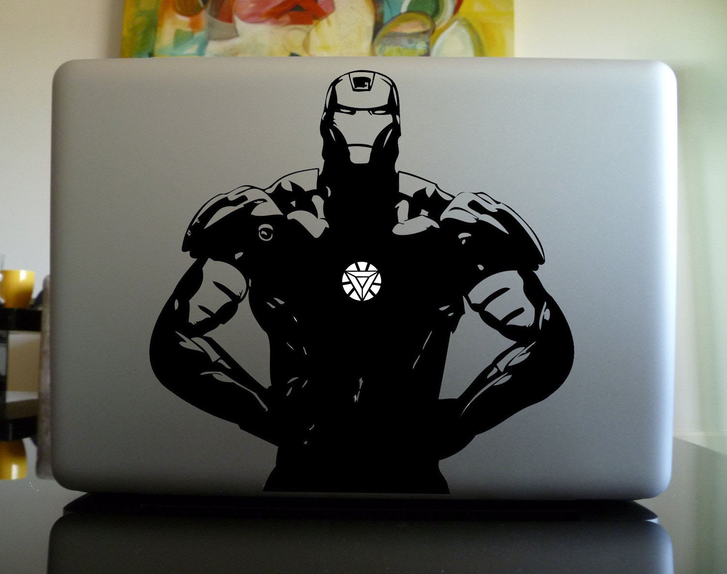 Apple Macbook Decal - Iron Man Triangle Chest