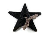 Mini Barn Star - Blue Rustic Decor