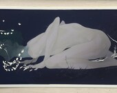 Weary of Wolves Mini Print.
