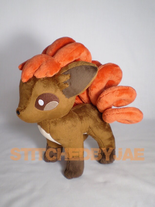 big vulpix plush