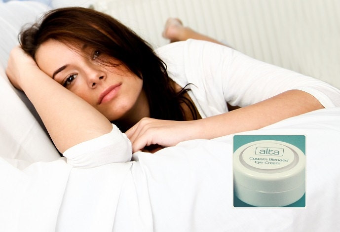 Natural Eye Cream Under Eye Moisturizer, Custom Skin Care Botanical Anti Aging Skincare, Professional