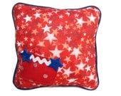 Tooth Fairy Pillow, Red White Blue Tooth Fairy Pillow