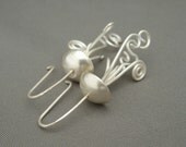 Jellyfish Sterling Silver Earrings
