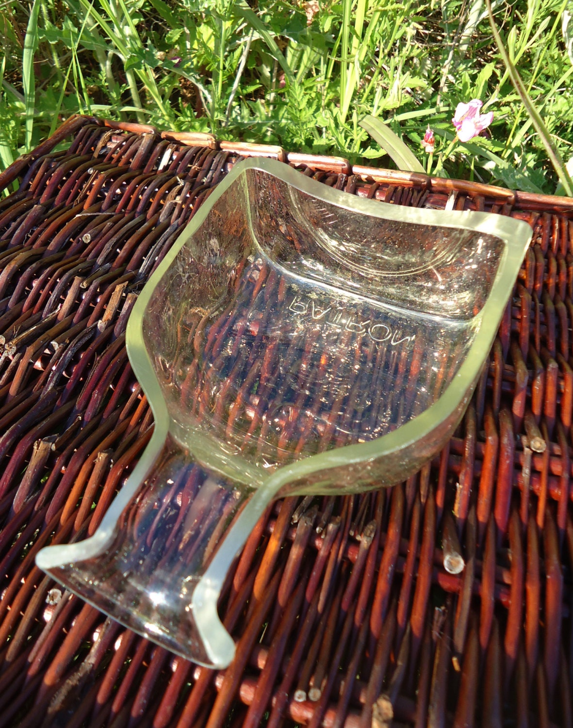 Recycled Patron Bottle Serving Tray
