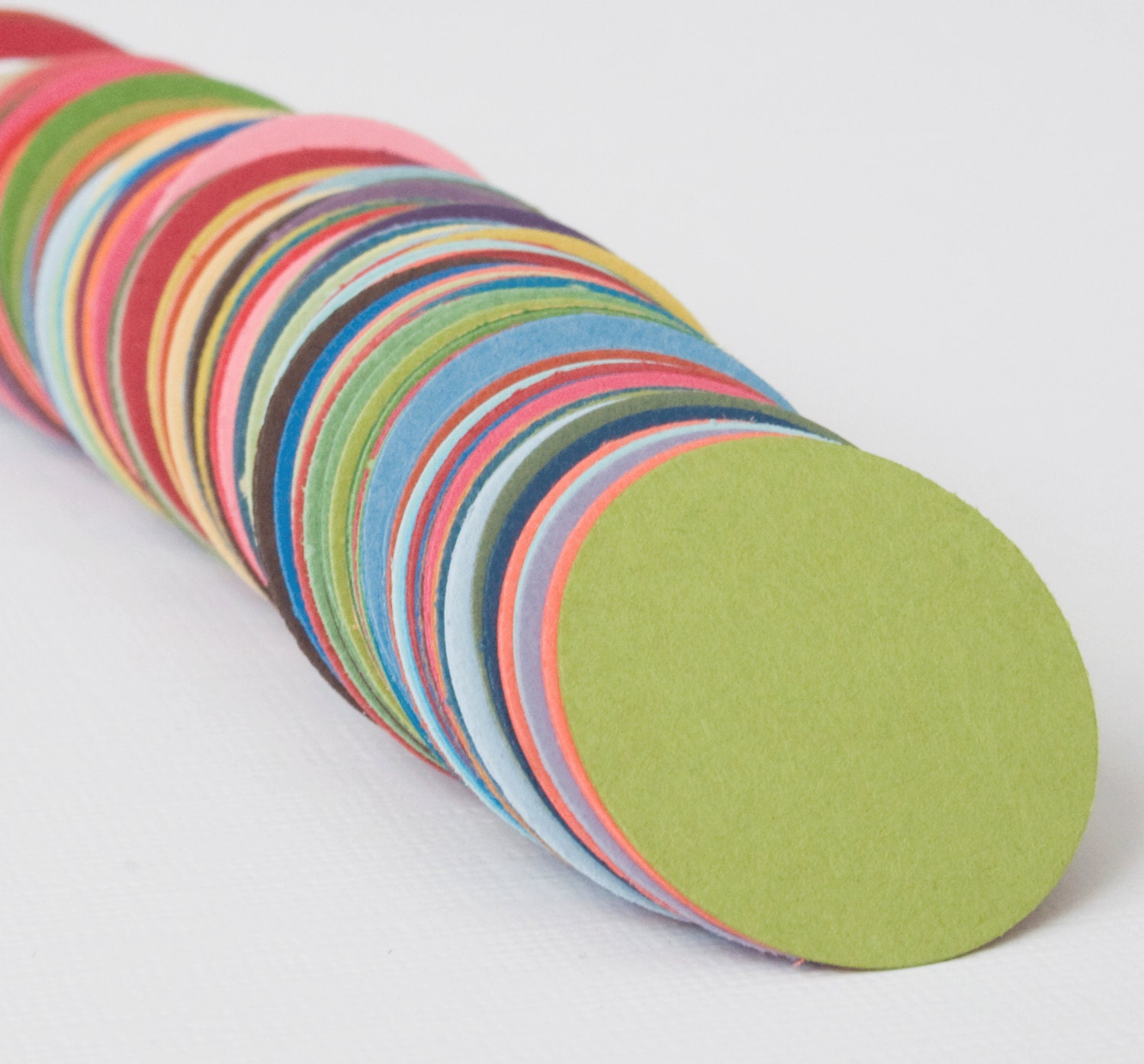 1 inch circles - your color choice - pack of 25