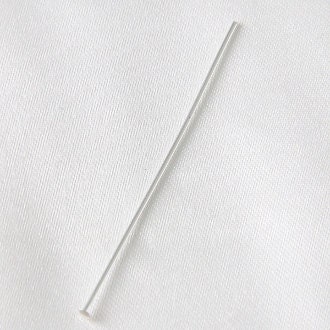 100 pcs - 2 Inch SIlver Head Pins 20 Gauge