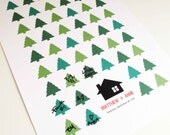 PRINTABLE Guest Book Alternative, "New Forest" Poster