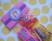 12 Sofia the first goodie bag toppers...also available cinderella, tangle, tinkerbell, lalaloopsy, pinkalicious and more