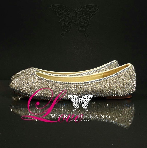 Luxury Clear Crystal (Casing) Flats