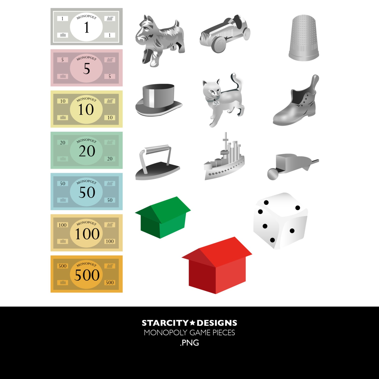 monopoly house clipart - photo #21