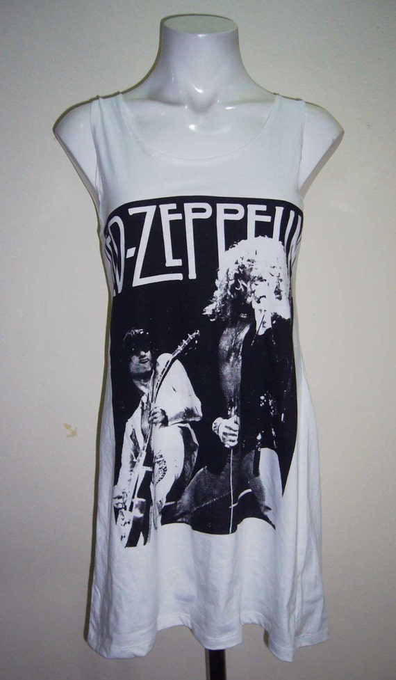 led zeppelin shirt dress