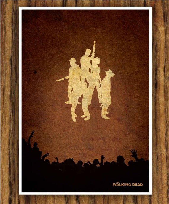 The Walking Dead A3 poster