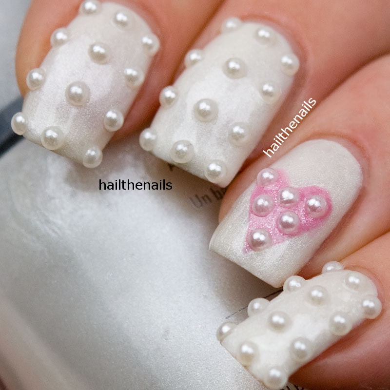 Pearl  Studs Nail Art - This seasons must have nails. 150 pearls per pack