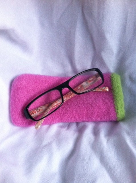 PATTERN For Knitted & Felted Eyeglass Case by SpendTimeWithYarn