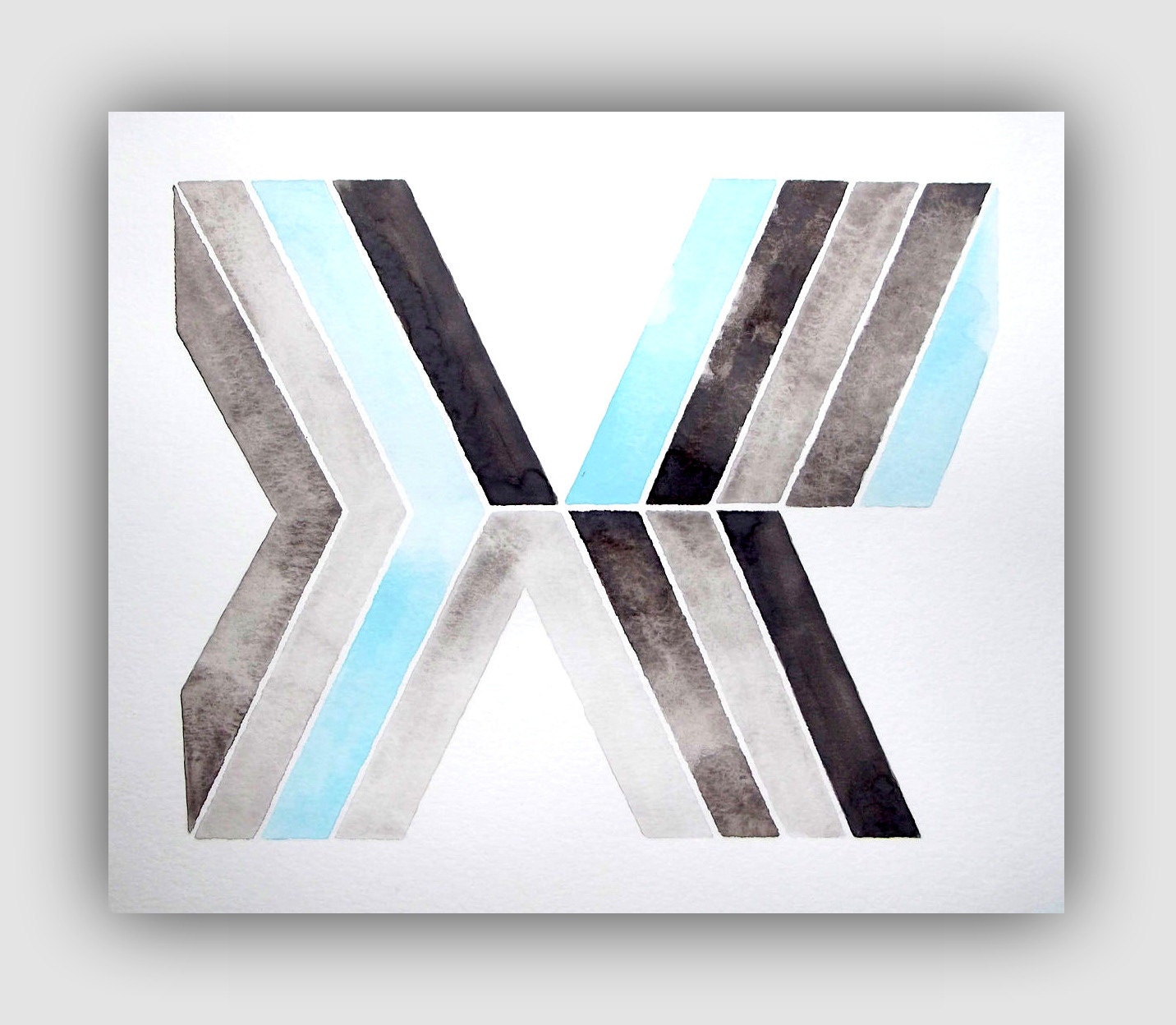 Print - Stone Arrow - Print from an Original Watercolor