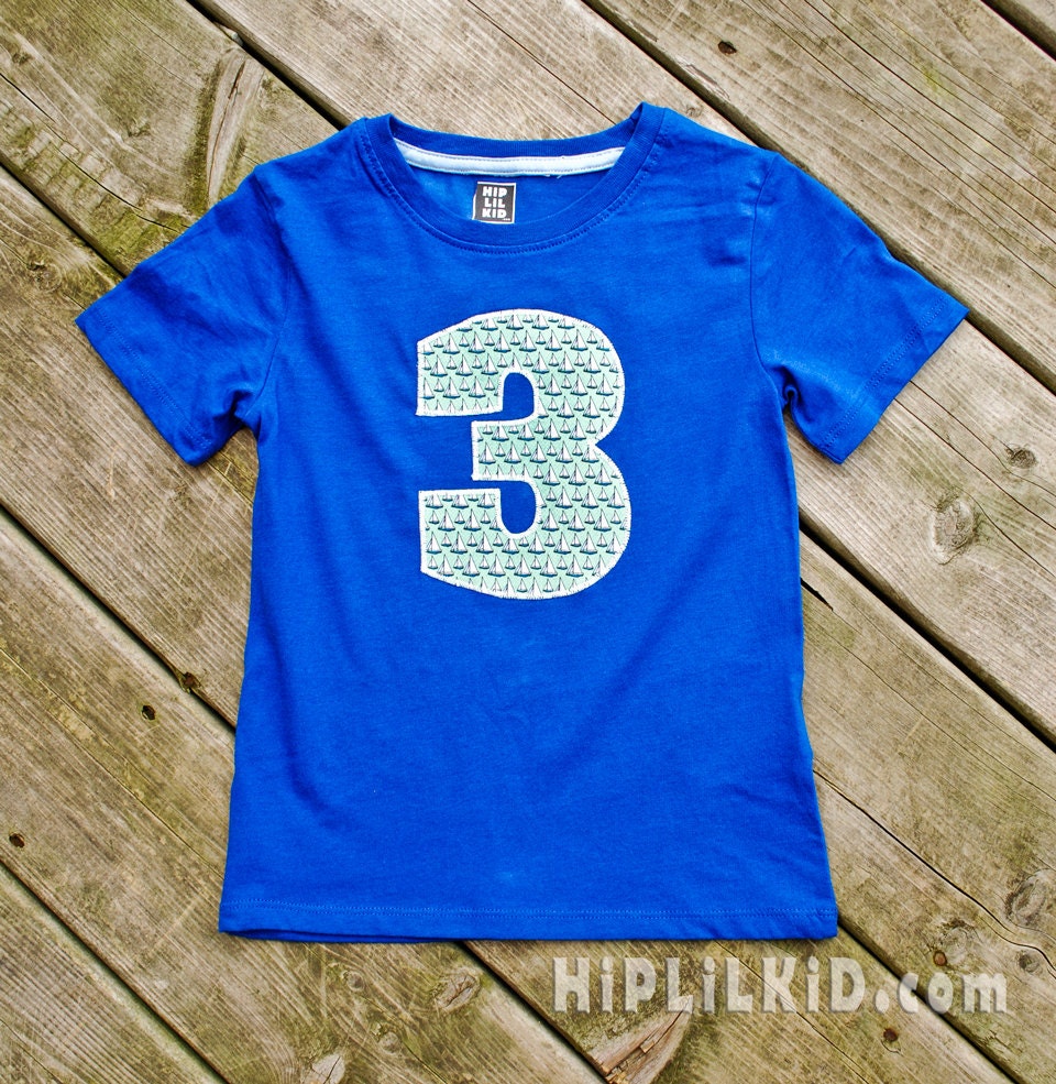 I'm 3 - Birthday T-shirt  M(2-4)