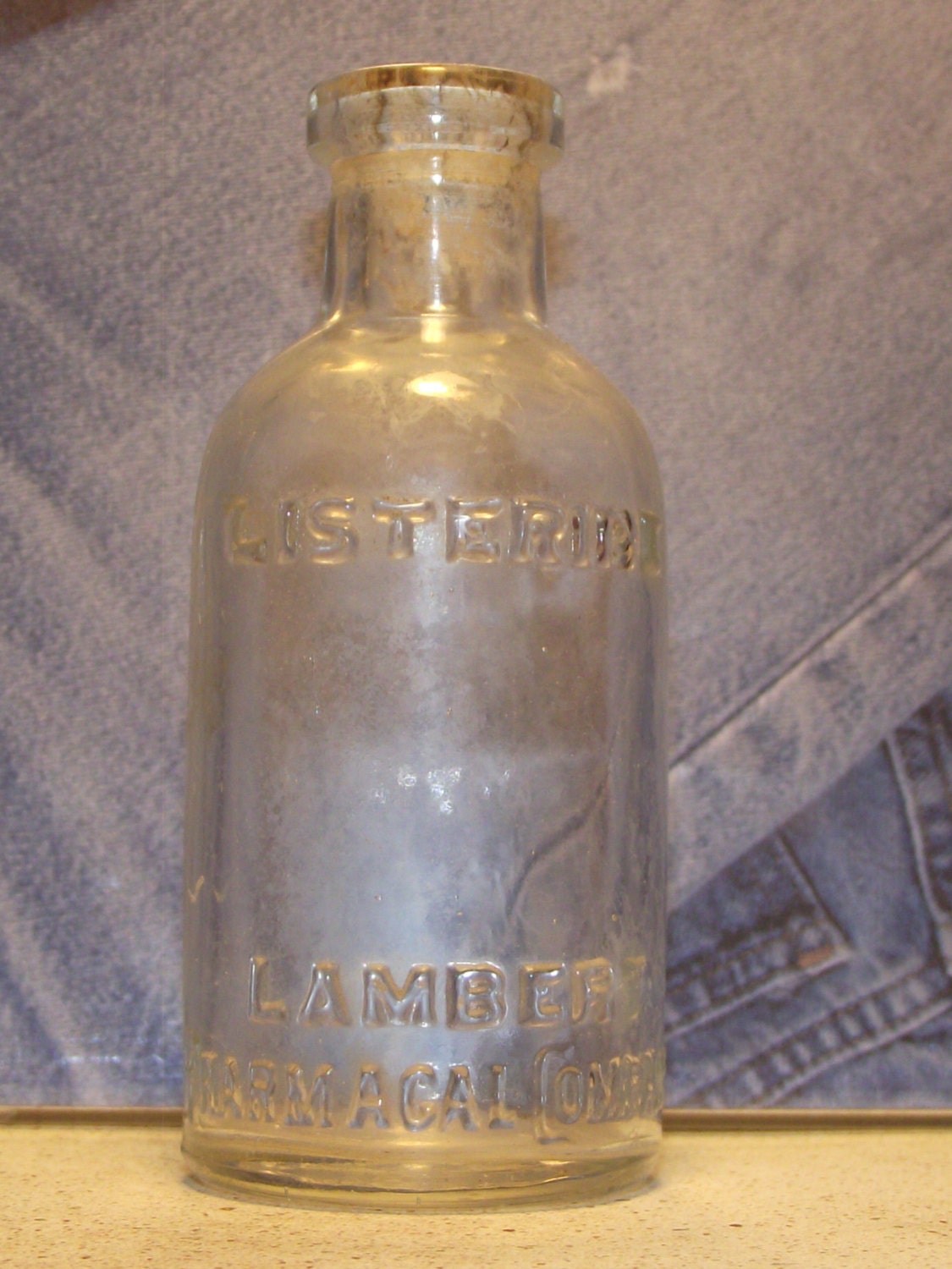 Bottle c1920s Listerine Mouth Wash Lambert by NanasCoolStuff
