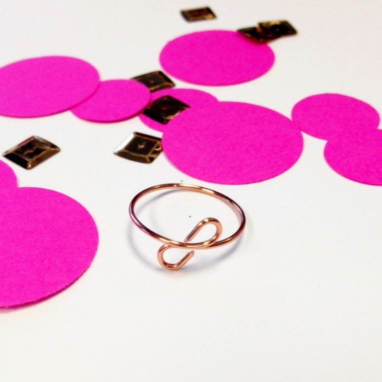 Rose Gold Infinity Ring