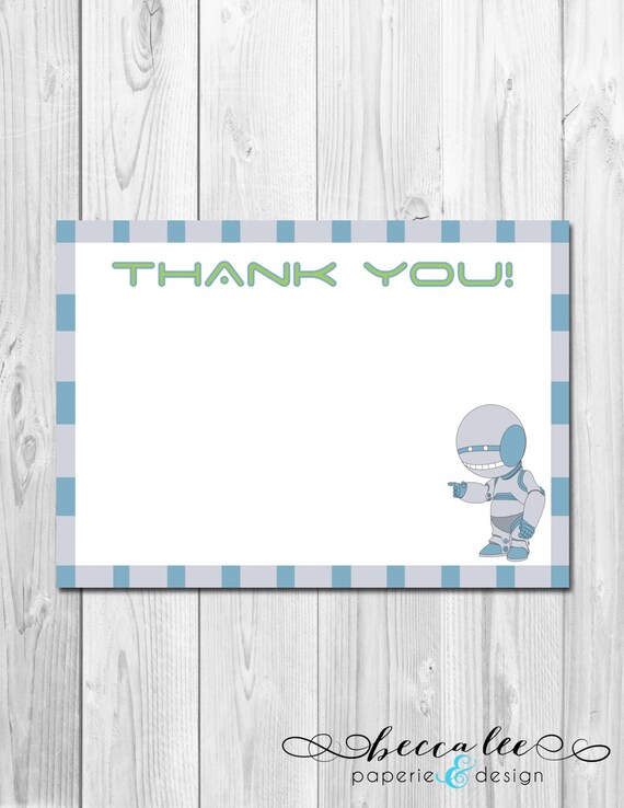 Space Thank You Note - DIY - Printable Il_570xn