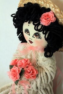 Country Gal Mop Doll