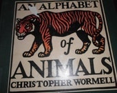 Vintage 1st edition An Alphabet of Animals Christopher Wormell childrens book